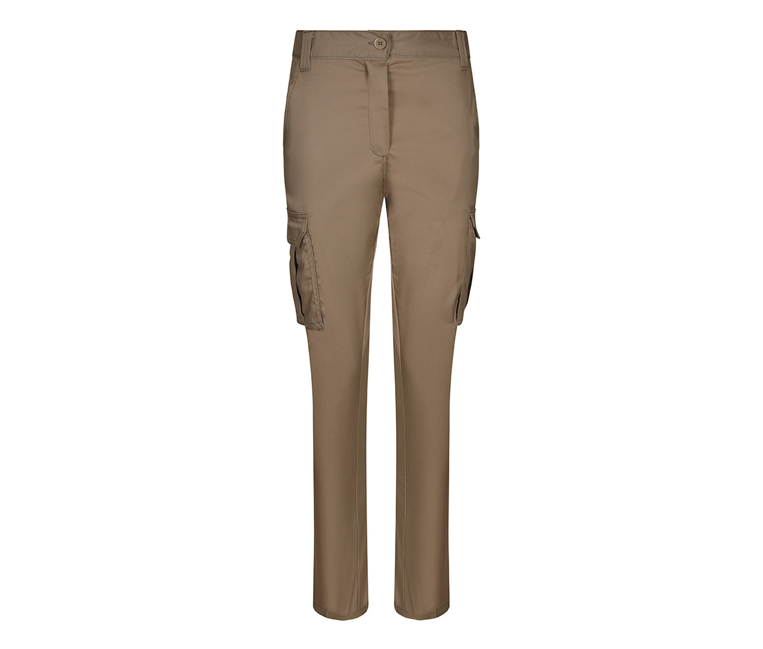 PANTALON STRETCH MULTI-POCHES FEMME