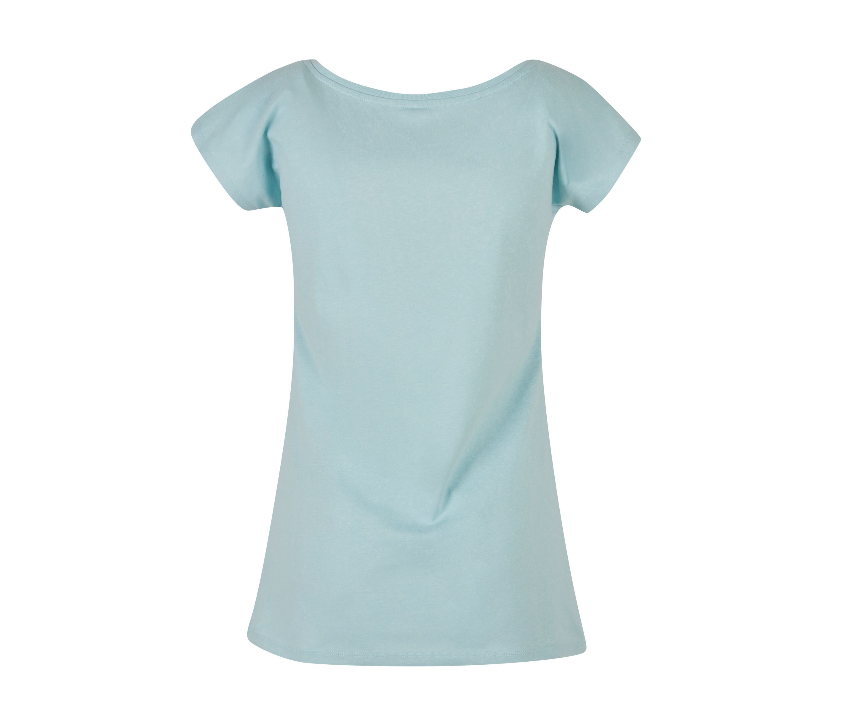 LADIES WIDE NECK TEE