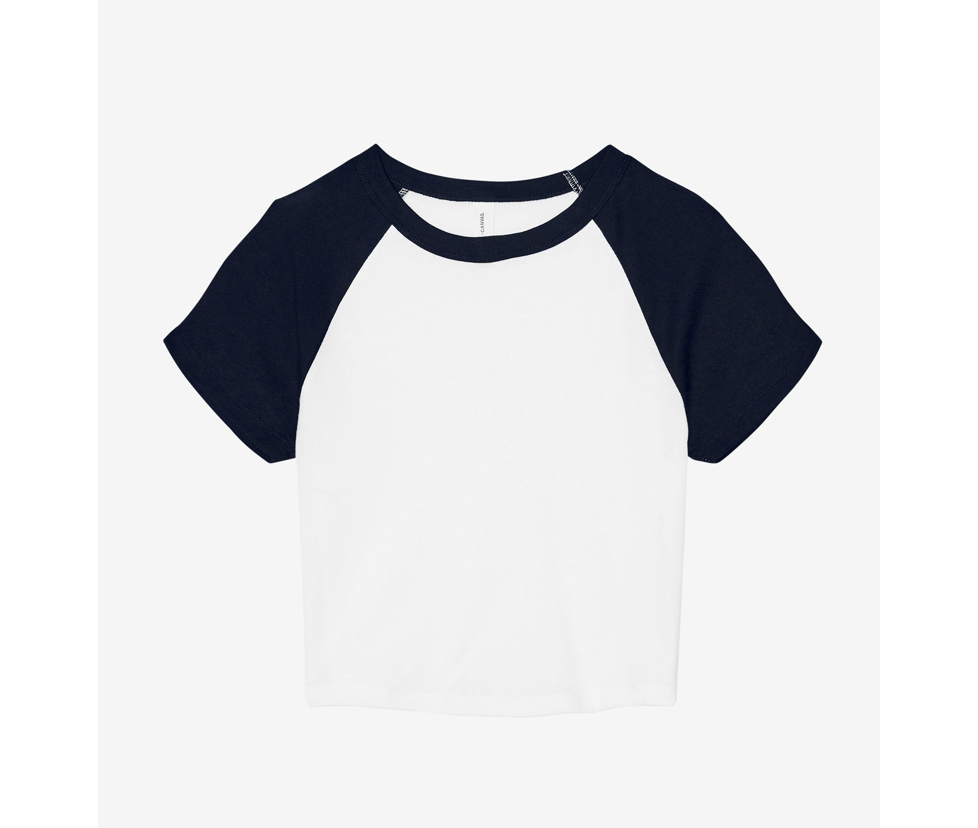 WOMEN'S MICRO RIB RAGLAN BABY TEE