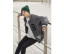 CIRCULAR PATCH BEANIE